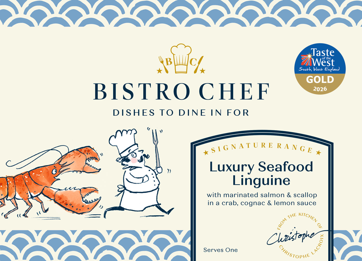 Luxury Seafood Linguine