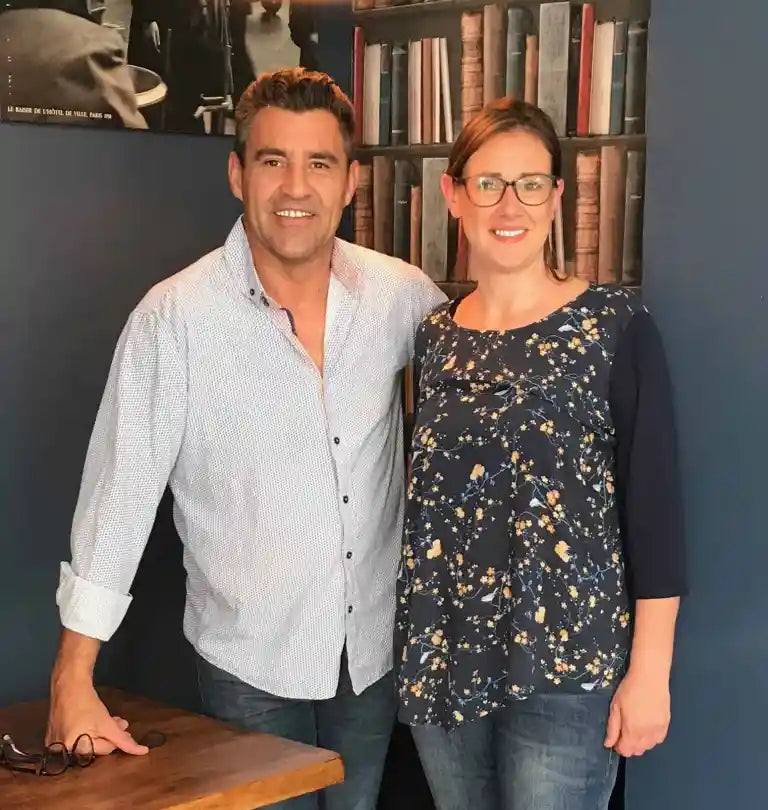 Chef Christophe and Magalie