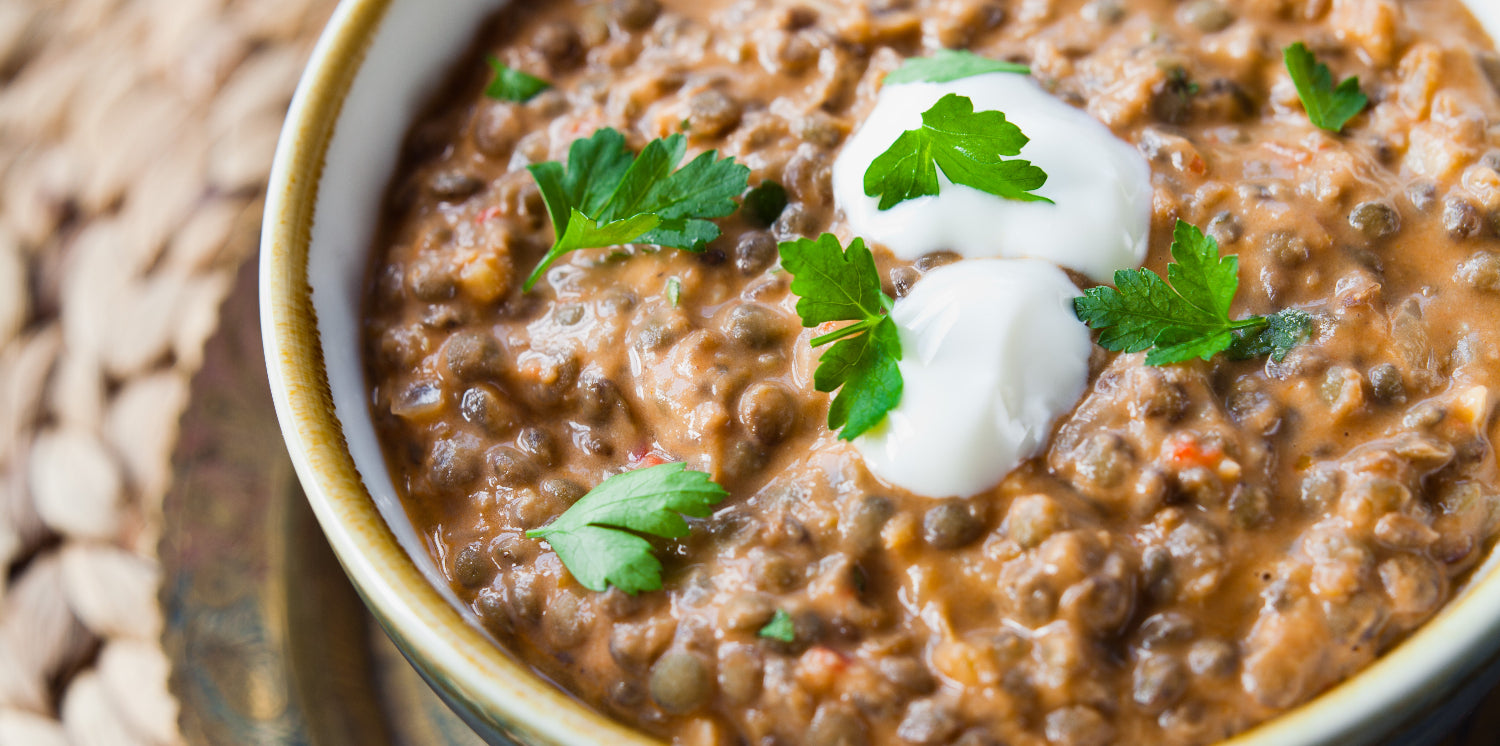 Green Puy Lentil Stew