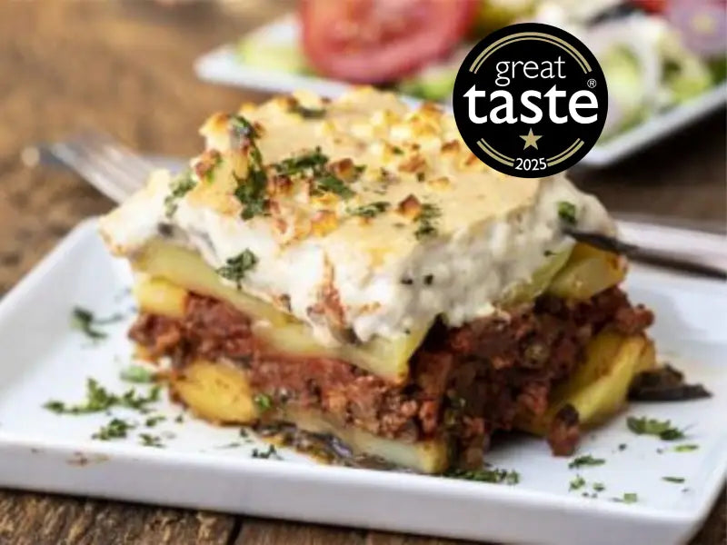 Mousaka Ready Meal with Great Taste Award