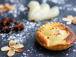 Pear Brandy Almond Tarts