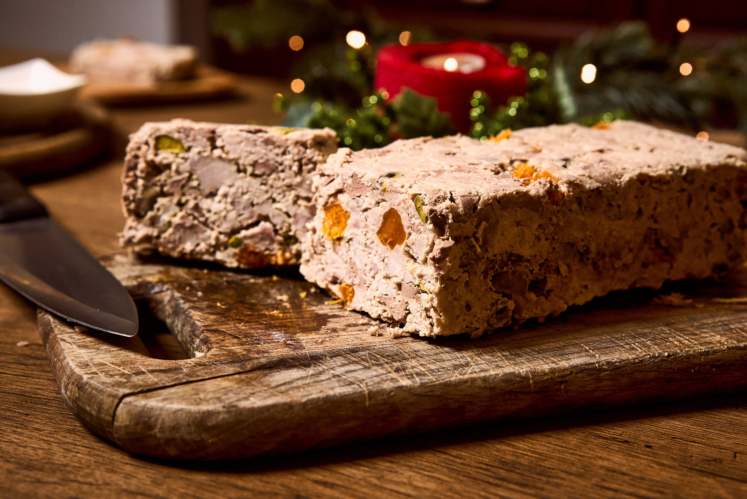 Pork & Apricot Terrine, Serves 2