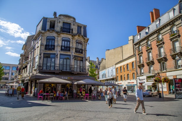 Reims City scene